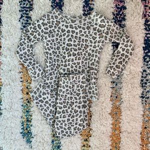 Baby Gap animal print pajamas